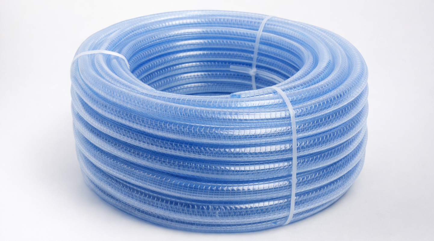 Шланг прозрачный армированный трехслойный 18 мм диаметра